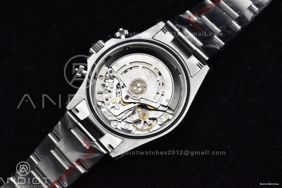 Best SA4130 on Edition SS Daytona WeatherProof 1:1 116520 Bracelet Dial V 771 White QF 0717